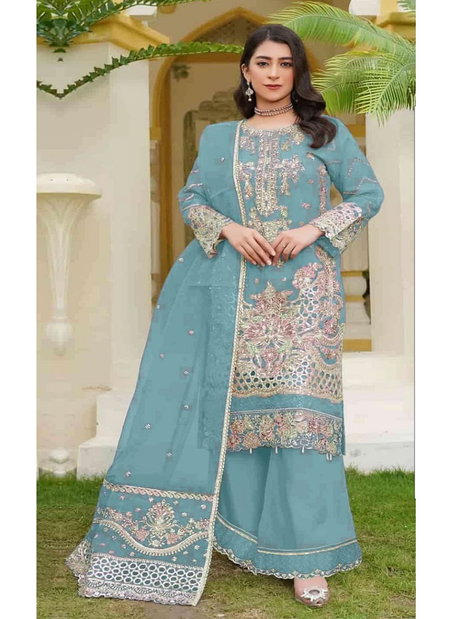 Maaria  A 1195 Faux Georgette Salwar Kameez Best Wholesale Shop In Surat